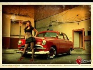the pin up girls and rockabilly cars